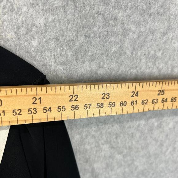 Pronti by Phita Mens L Button Down Shirt Black White Colorblock Embroidered EUC - Picture 9 of 10